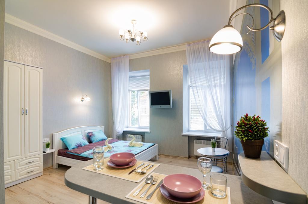 Alfa Apartments Levytskoho 3 ลวีฟ ภายนอก รูปภาพ